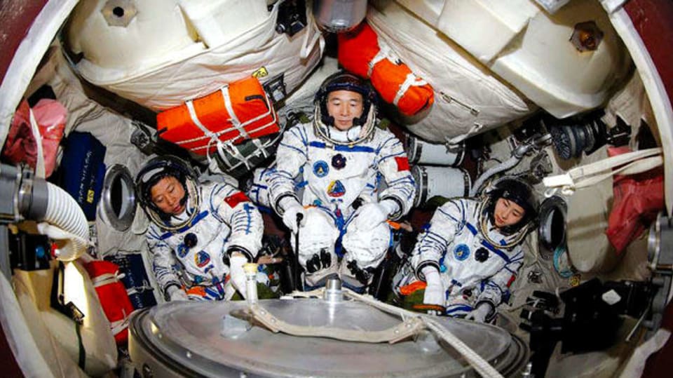 shenzhou9 Číňané ve vesmíru